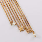 Dior Earrings Chain Gold — view 5