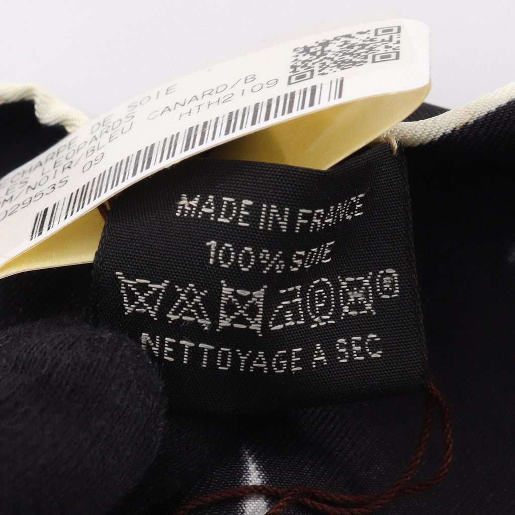 Hermes Scarf Echarpe de Soie les Leopards Silk — view 3