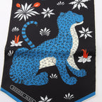 Hermes Scarf Echarpe de Soie les Leopards Silk — view 4