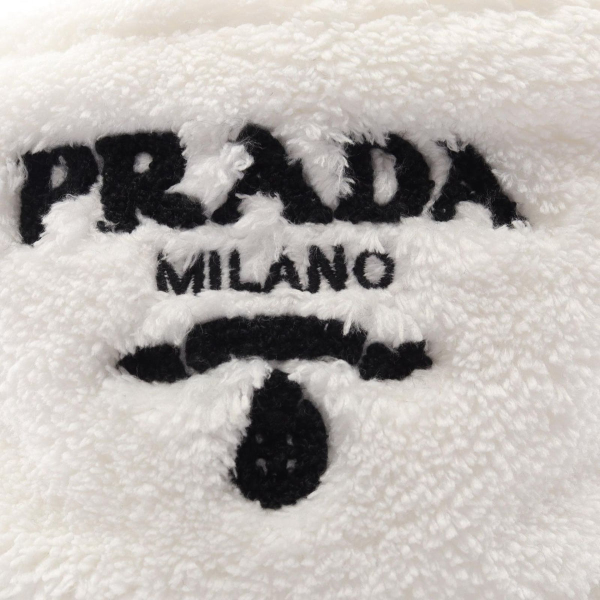 Prada Hat Logo Pile Bucket — view 6