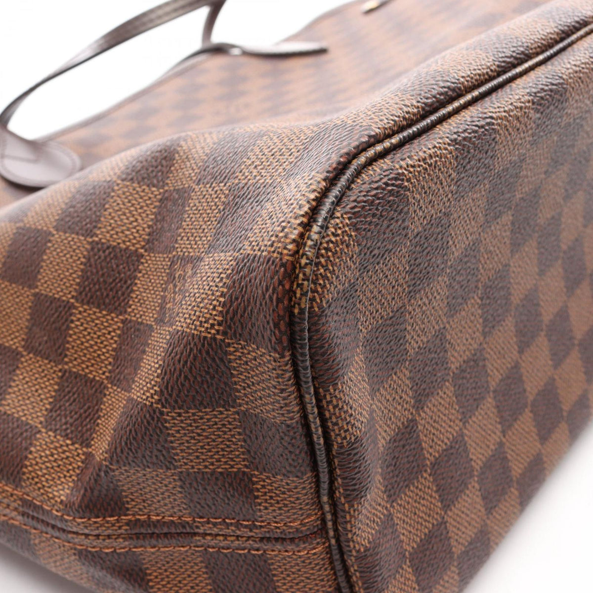 Louis Vuitton Tote Bag Neverfull MM Canvas Leather — view 7