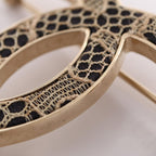 Chanel Brooch CC Logo Lace — view 5