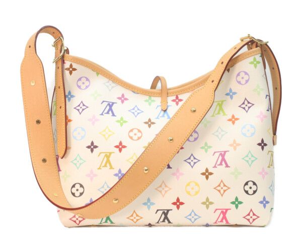 Louis Vuitton Takashi Murakami Monogram Multicolor Carryall PM Shoulder Bag — view 3