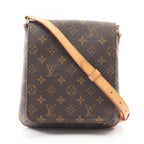Louis Vuitton Shoulder Bag Musette Salsa Long Strap Monogram Canvas Leather