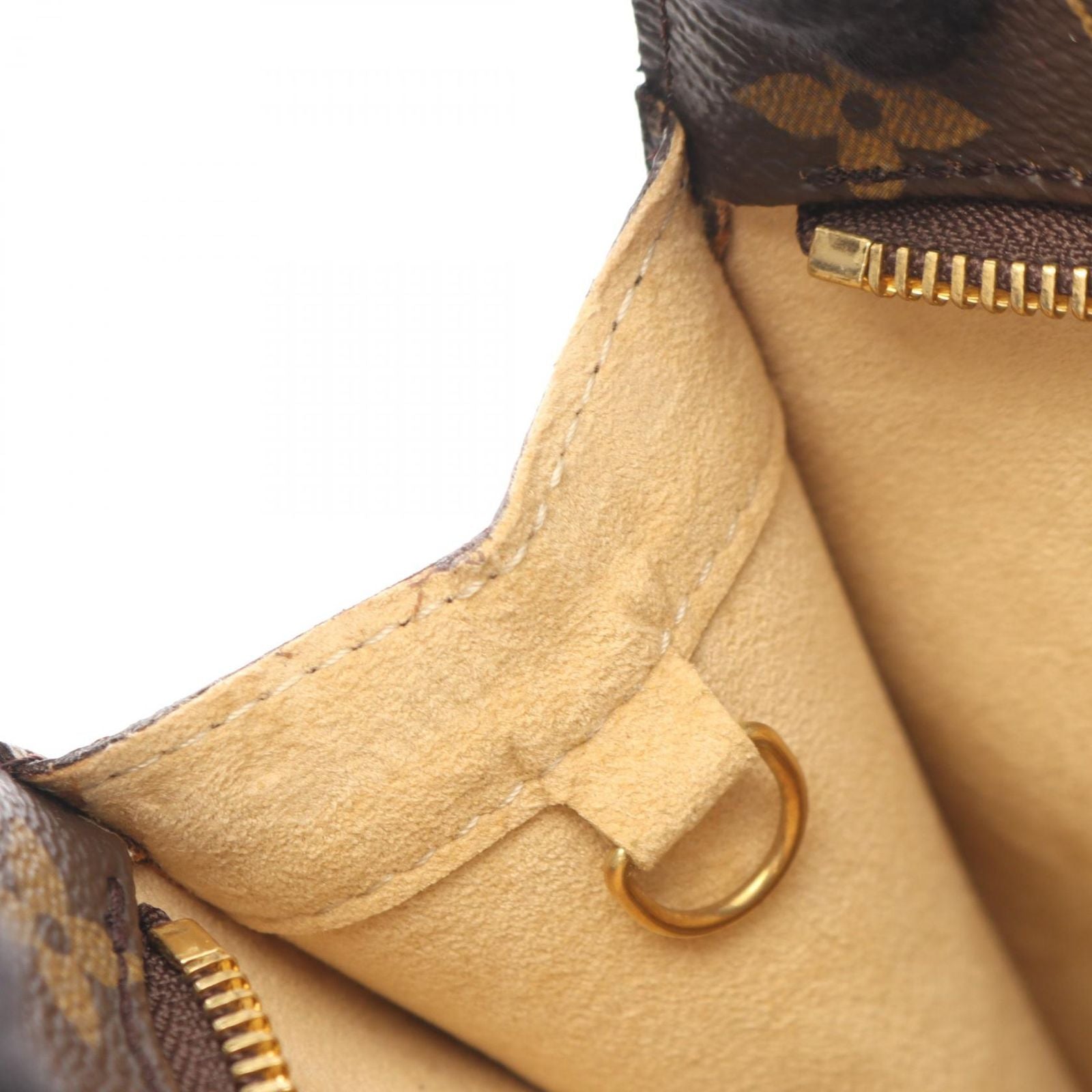 Louis Vuitton Shoulder Bag Babylon Canvas Leather — view 6