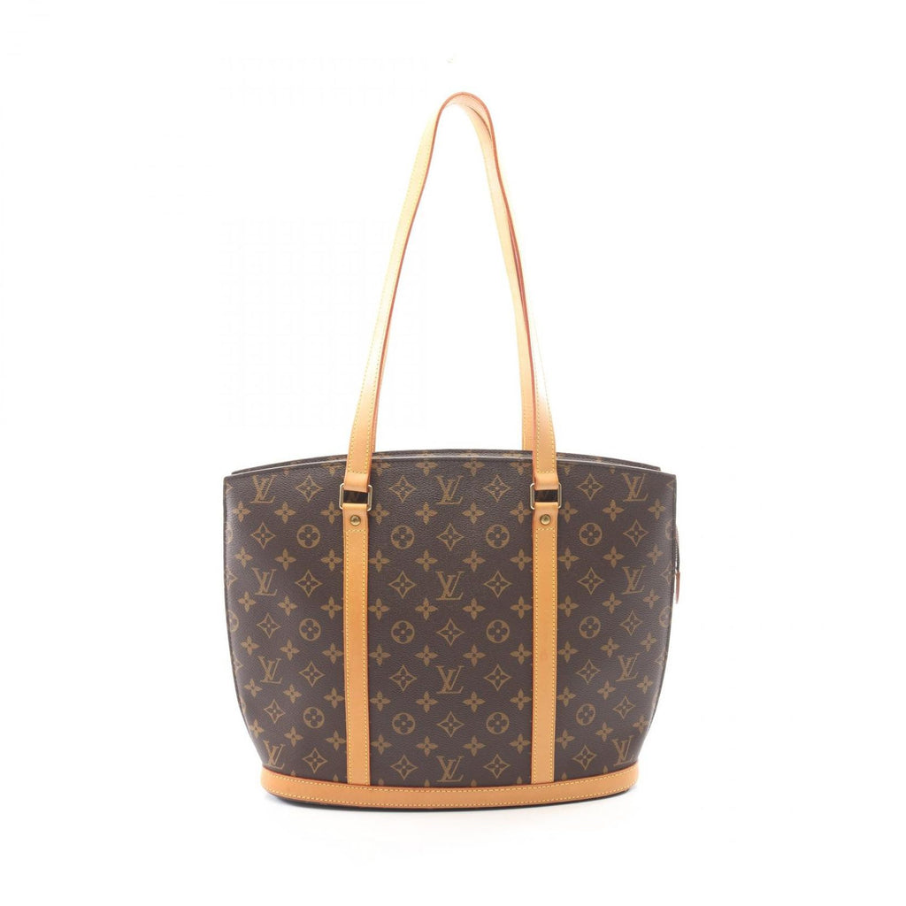 Louis Vuitton Shoulder Bag Babylon Canvas Leather