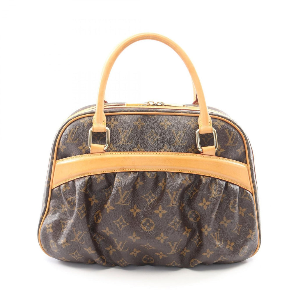 Louis Vuitton Handbag Mitzi Canvas Leather
