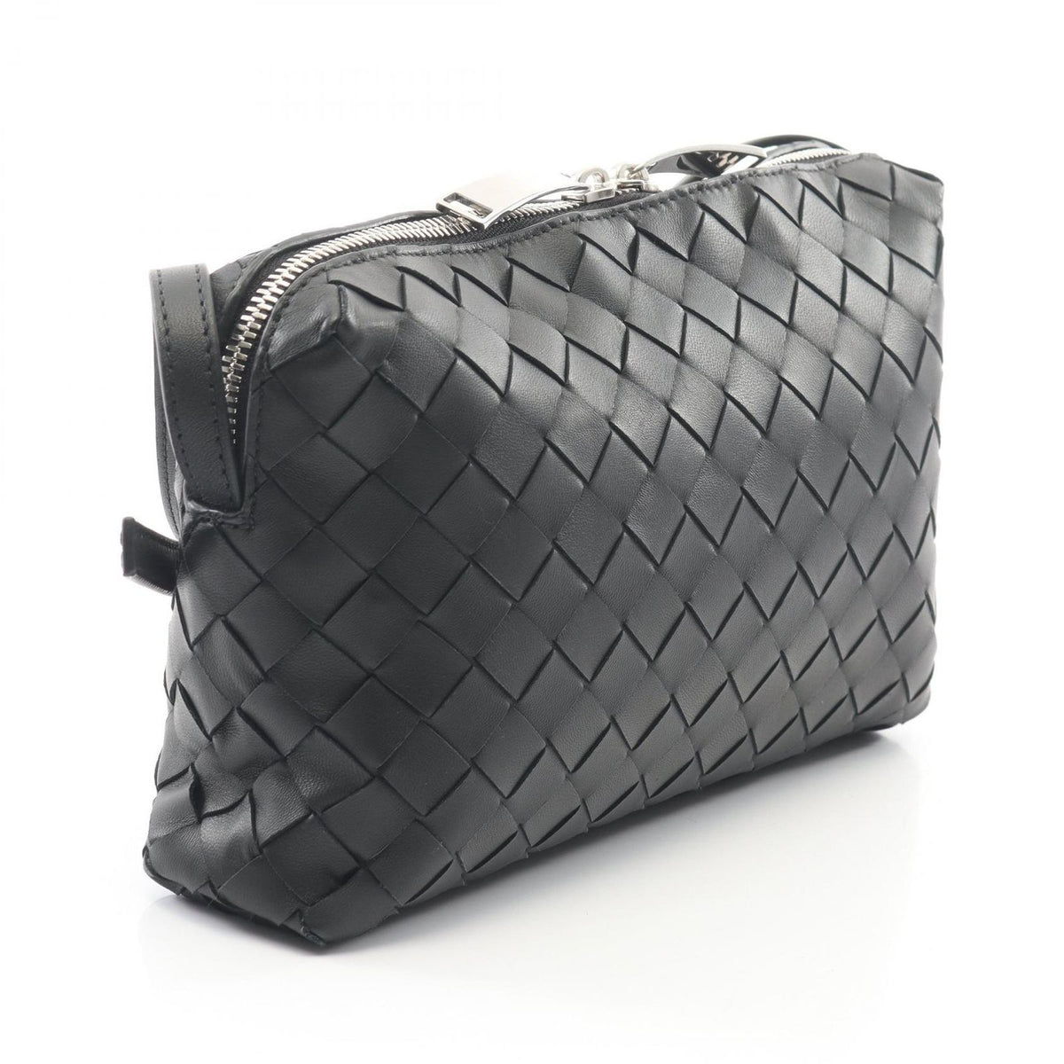 Bottega Veneta Shoulder Bag Intrecciato Leather New — view 2