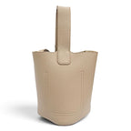 Loewe Pe Bucket Bag Mini Leather Gramgram 2-Way Beige Gold — view 3