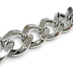 Dior Om CD Icon Chain Link Necklace Silver — view 3