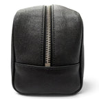 Saint Laurent Paris Grain Calfskin Logo Travel Pouch Clutch Black — view 4
