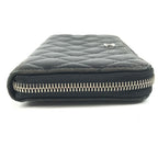 Chanel Wallet CC Logo Quilted Leather Black — view 4