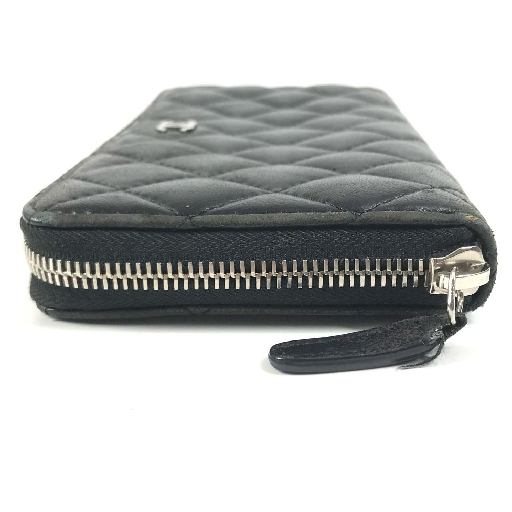 Chanel Wallet CC Logo Quilted Leather Black — view 3