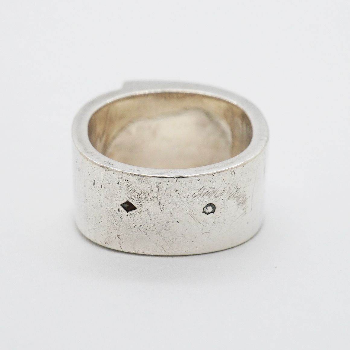 Hermes Ring Candy 925 Sterling Silver Blue — view 5