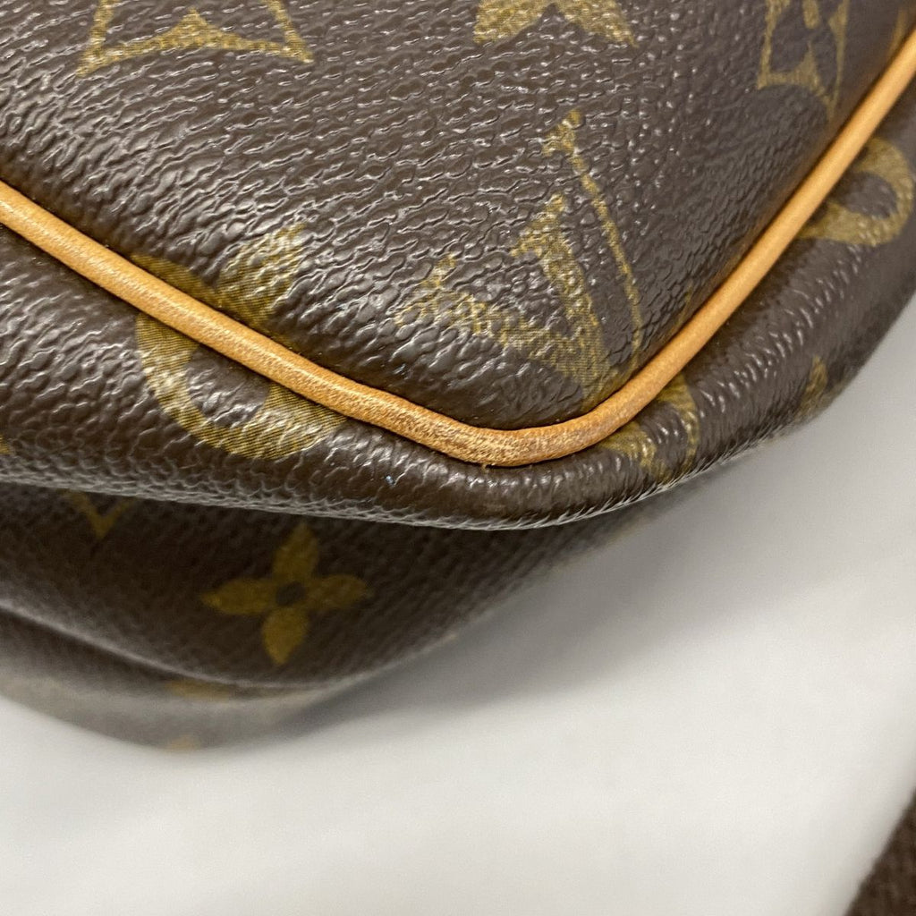 Louis Vuitton Shoulder Bag Monogram Reporter PM Brown — view 6