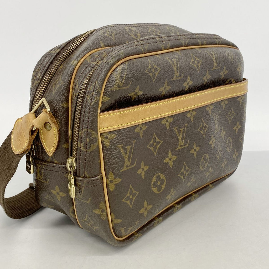Louis Vuitton Shoulder Bag Monogram Reporter PM Brown — view 2