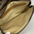 Louis Vuitton Shoulder Bag Monogram Reporter PM Brown — view 4