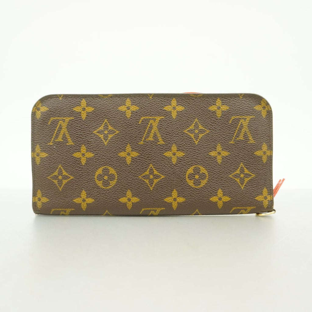 Louis Vuitton Wallet Monogram Portefeuille Insolite Brown Orange — view 8