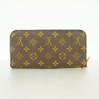 Louis Vuitton Wallet Monogram Portefeuille Insolite Brown Orange — view 8