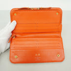 Louis Vuitton Wallet Monogram Portefeuille Insolite Brown Orange — view 3