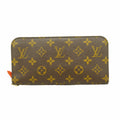 Louis Vuitton Wallet Monogram Portefeuille Insolite Brown Orange