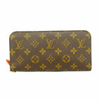 Louis Vuitton Wallet Monogram Portefeuille Insolite Brown Orange