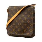 Louis Vuitton Shoulder Bag Monogram Musette Salsa Short Strap Brown