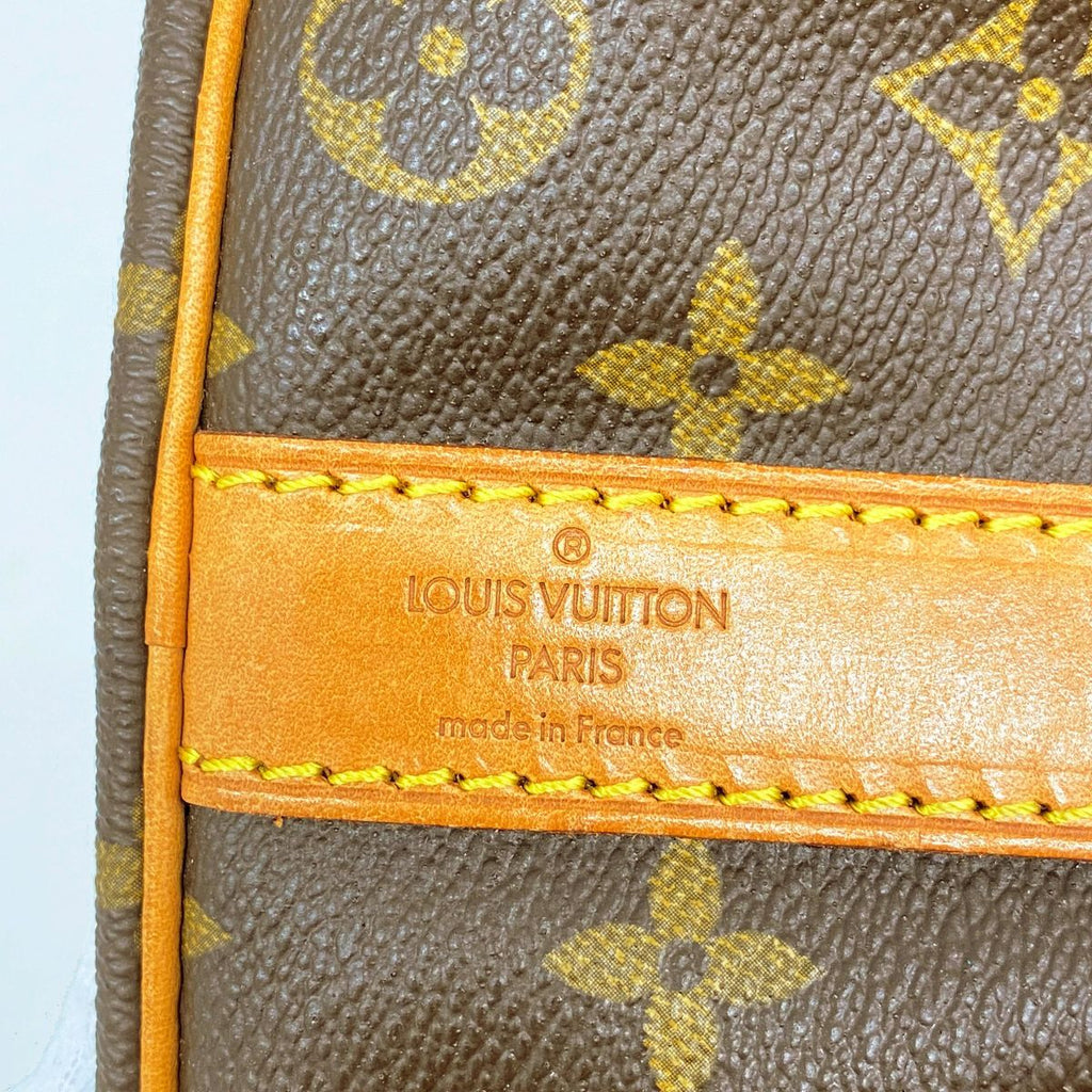 Louis Vuitton Boston Bag Monogram Keepall Bandouliere 50 Brown — view 5