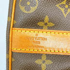 Louis Vuitton Boston Bag Monogram Keepall Bandouliere 50 Brown — view 5