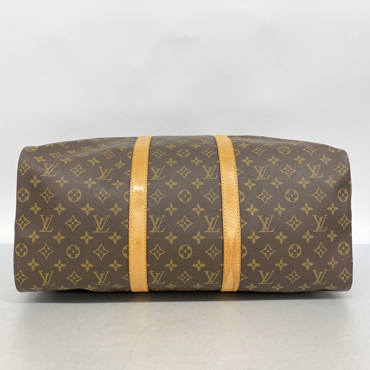 Louis Vuitton Boston Bag Monogram Keepall Bandouliere 50 Brown — view 3