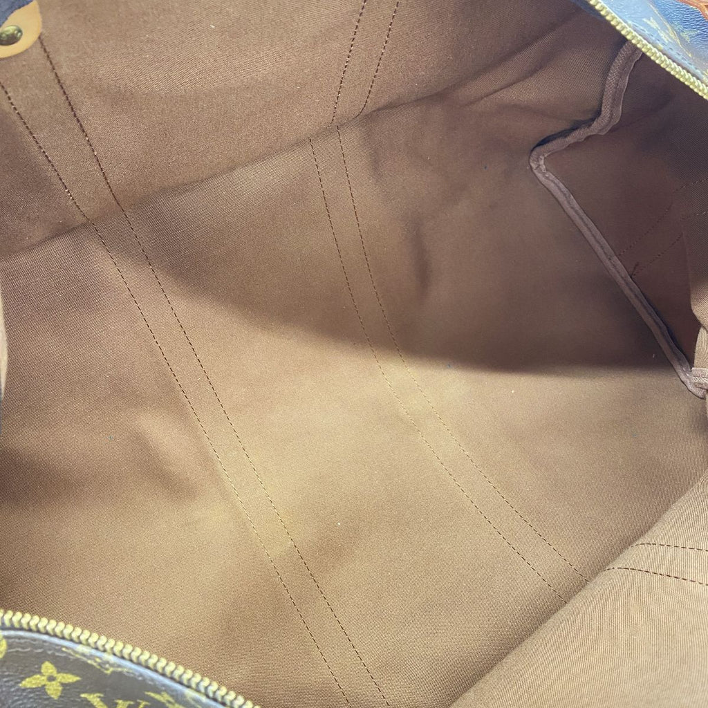 Louis Vuitton Boston Bag Monogram Keepall Bandouliere 50 Brown — view 4