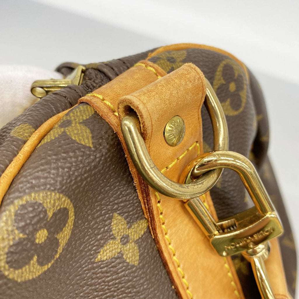 Louis Vuitton Boston Bag Monogram Keepall Bandouliere 50 Brown — view 8