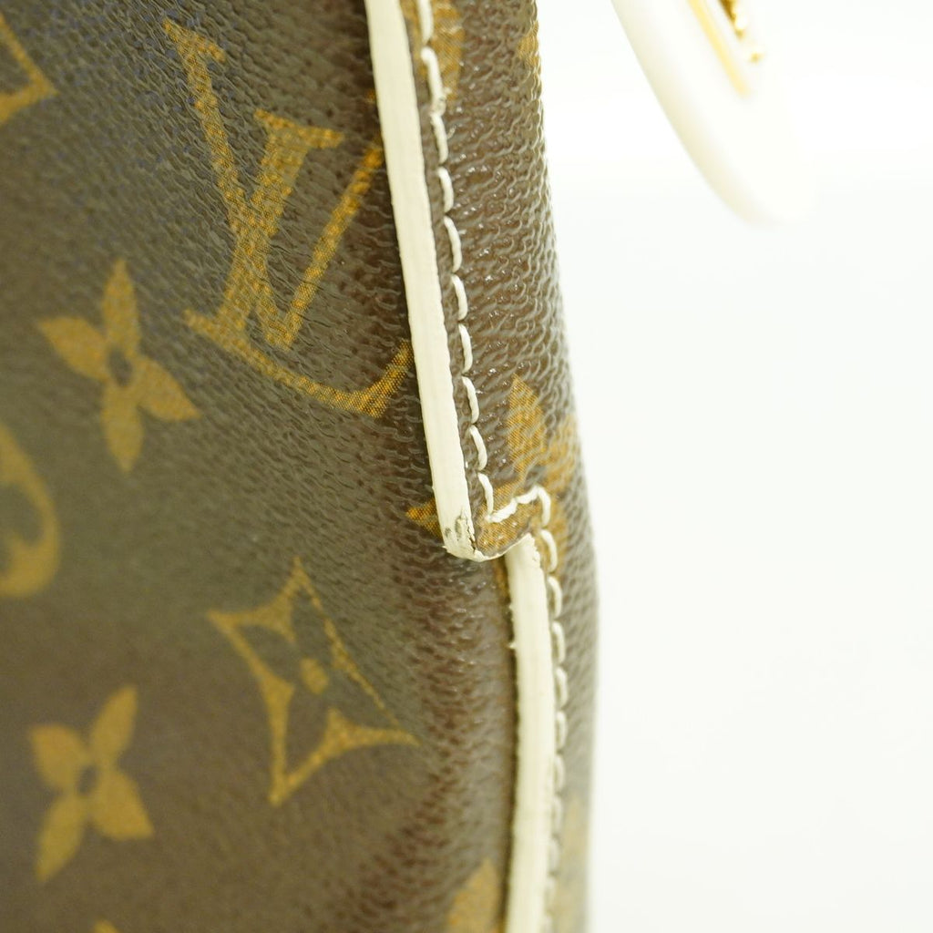 Louis Vuitton Handbag Monogram Shiny Lockit Brown — view 6