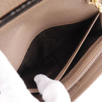 Gucci GG Marmont Calfskin Beige Chain Wallet Shoulder Bag — view 5