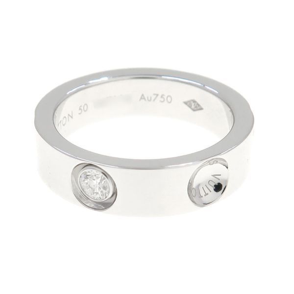 Louis Vuitton Petite Bague Empreinte Ring Diamond 50 — view 2