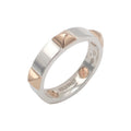 Hermes Crew Doe B Ring Included 18k Pink Gold 925 Sterling Silver