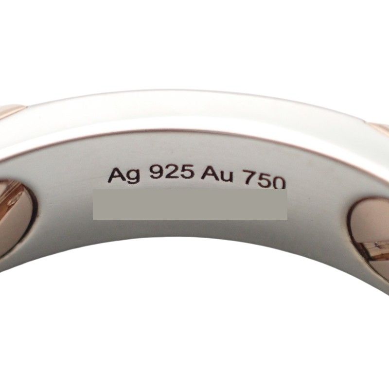 Hermes Crew Doe B Ring Included 18k Pink Gold 925 Sterling Silver — view 7