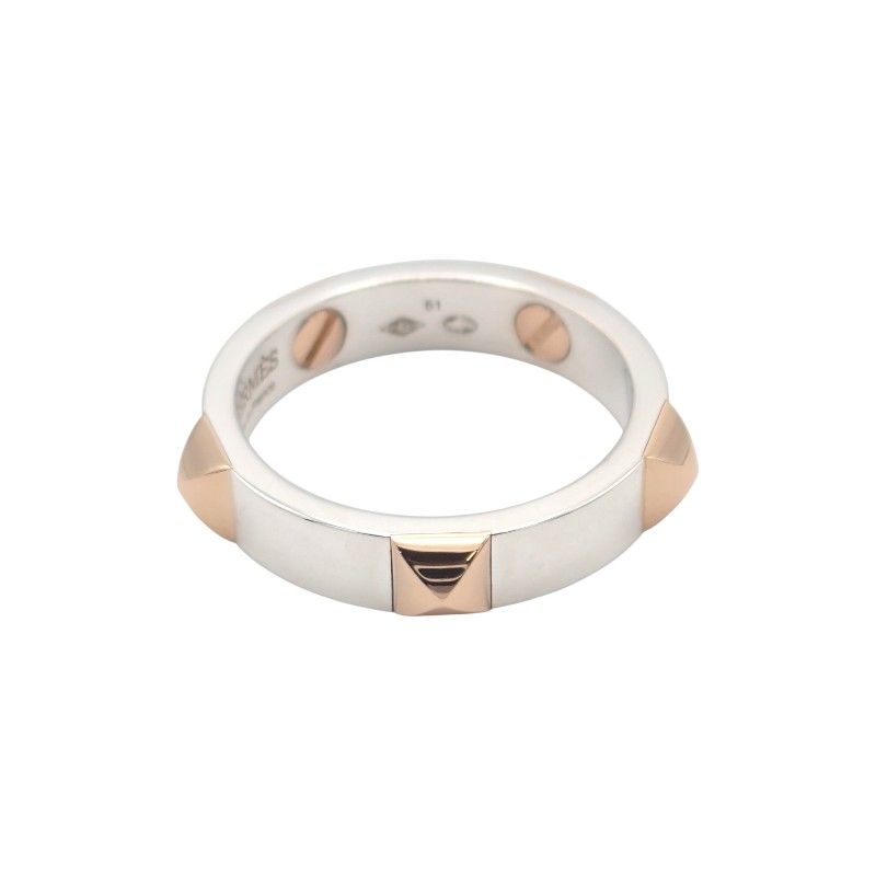 Hermes Crew Doe B Ring Included 18k Pink Gold 925 Sterling Silver — view 3