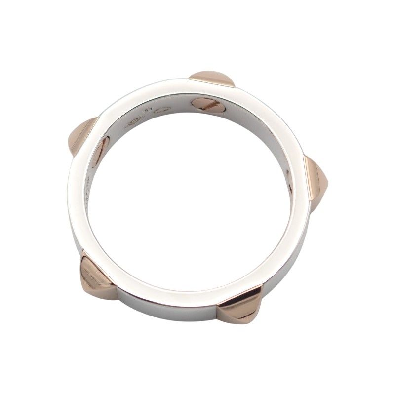 Hermes Crew Doe B Ring Included 18k Pink Gold 925 Sterling Silver — view 4