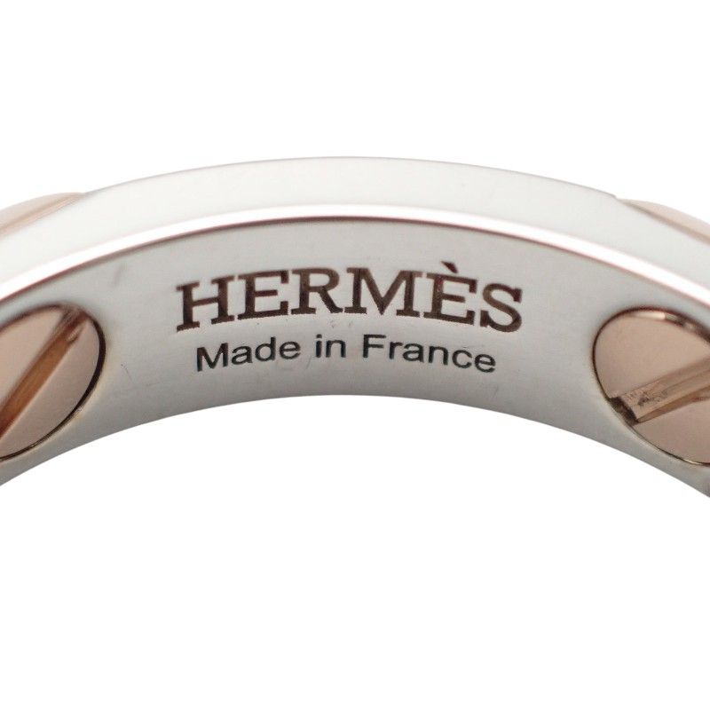 Hermes Crew Doe B Ring Included 18k Pink Gold 925 Sterling Silver — view 6