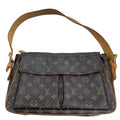 Louis Vuitton Monogram Viva Cite GM Shoulder Bag Brown