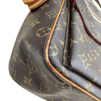 Louis Vuitton Monogram Viva Cite GM Shoulder Bag Brown — view 6