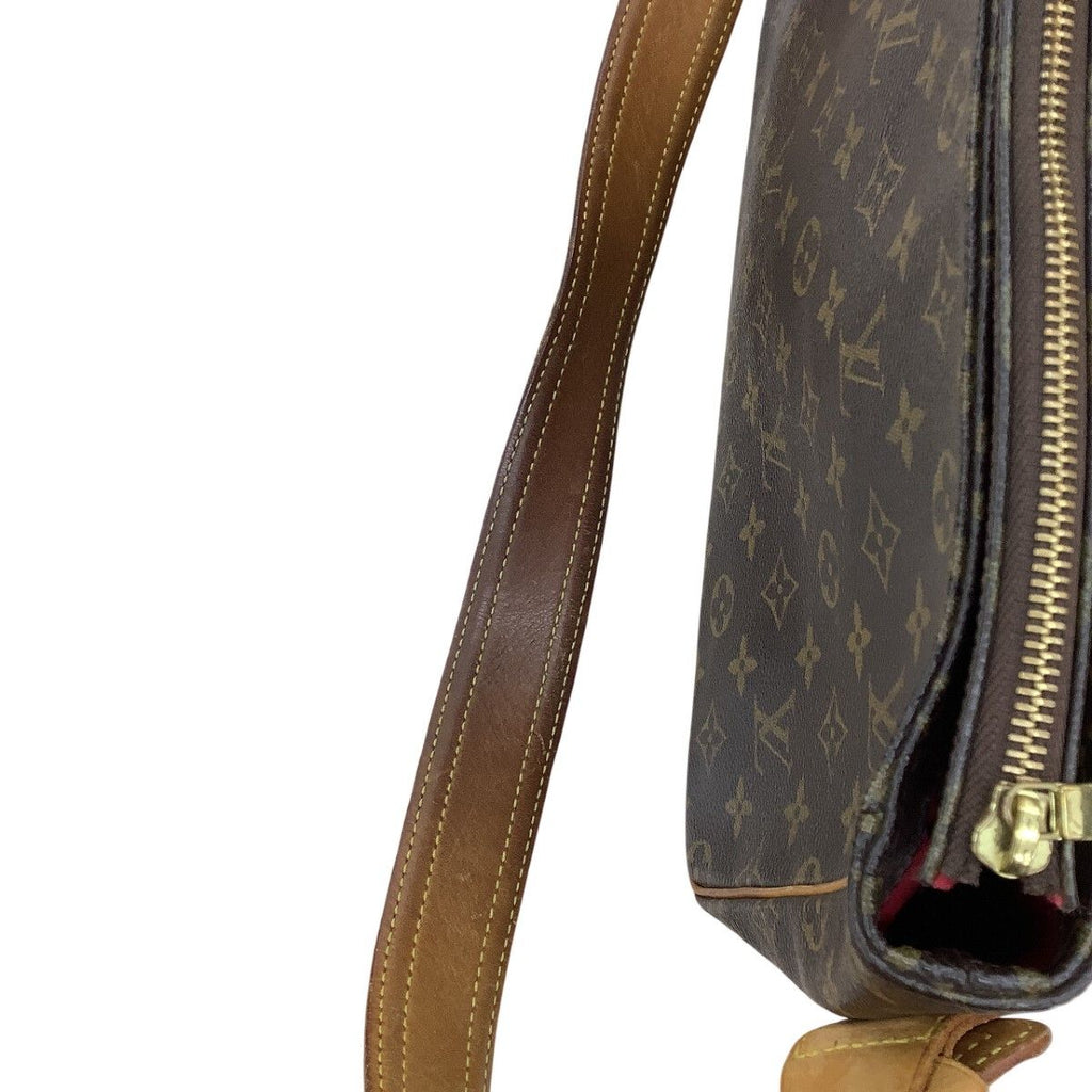 Louis Vuitton Monogram Viva Cite GM Shoulder Bag Brown — view 8
