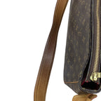 Louis Vuitton Monogram Viva Cite GM Shoulder Bag Brown — view 8