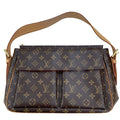 Louis Vuitton Monogram Viva Cite GM Handbag Brown