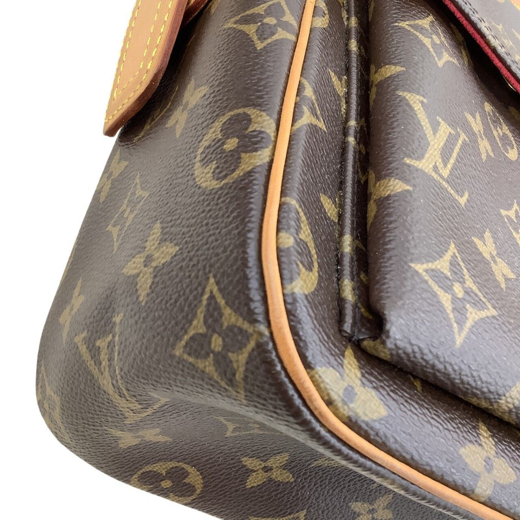 Louis Vuitton Monogram Viva Cite GM Handbag Brown — view 4