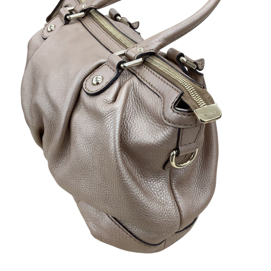 Gucci Diamante Sookie Handbag Champagne Gold — view 3