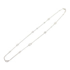 Hermes Farandole Long Necklace 925 Sterling Silver Creasing Sally Chaine — view 2