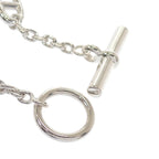 Hermes Farandole Long Necklace 925 Sterling Silver Creasing Sally Chaine — view 5
