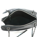 Chanel Quilted Camera Bag Chain Lambskin Plastic Black — view 7